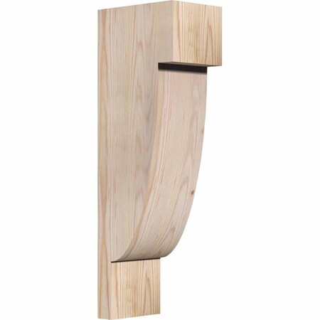 Ekena Millwork Alpine Smooth Corbel, Douglas Fir, 5 1/2"W x 8"D x 24"H COR06X08X24ALP00SDF